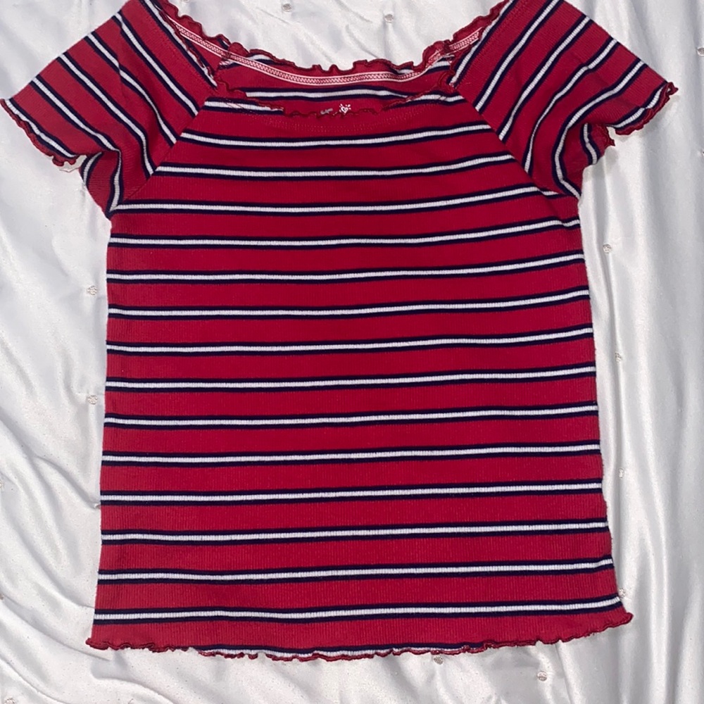 Justice stripped shirt